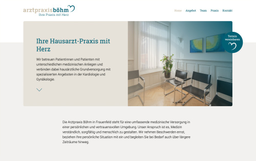 Arztpraxis boehm macbook web referenz homm interactive luzern 01