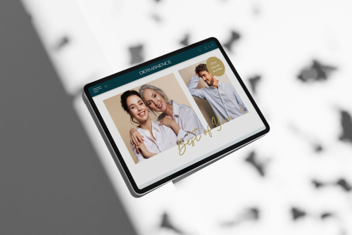 Dermanence tablet web referenz homm interactive gmbh luzern 02